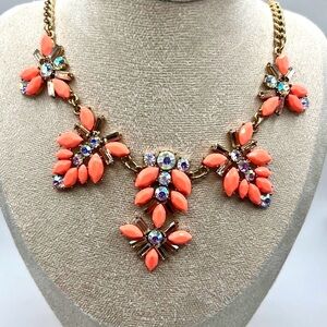 J. Crew coral necklace excellent condition